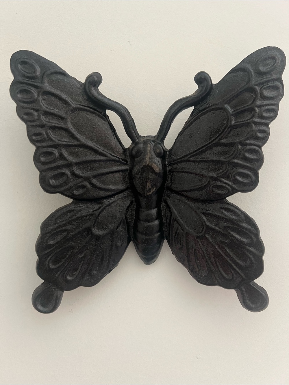 Cast-iron black   Butterfly Wall Hook - Decorative Home Wall Decor
